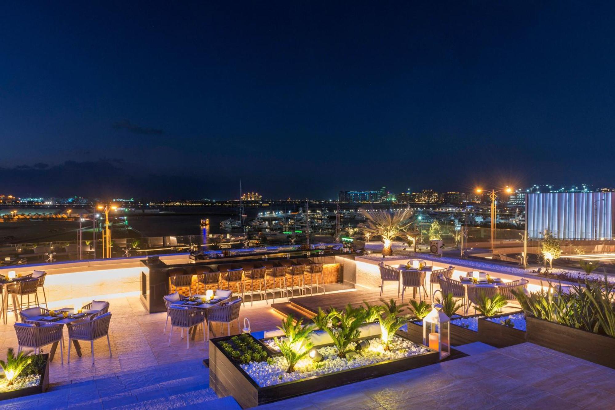 Grosvenor House, A Luxury Collection Hotel, Dubai Luaran gambar View of the city from the hotel