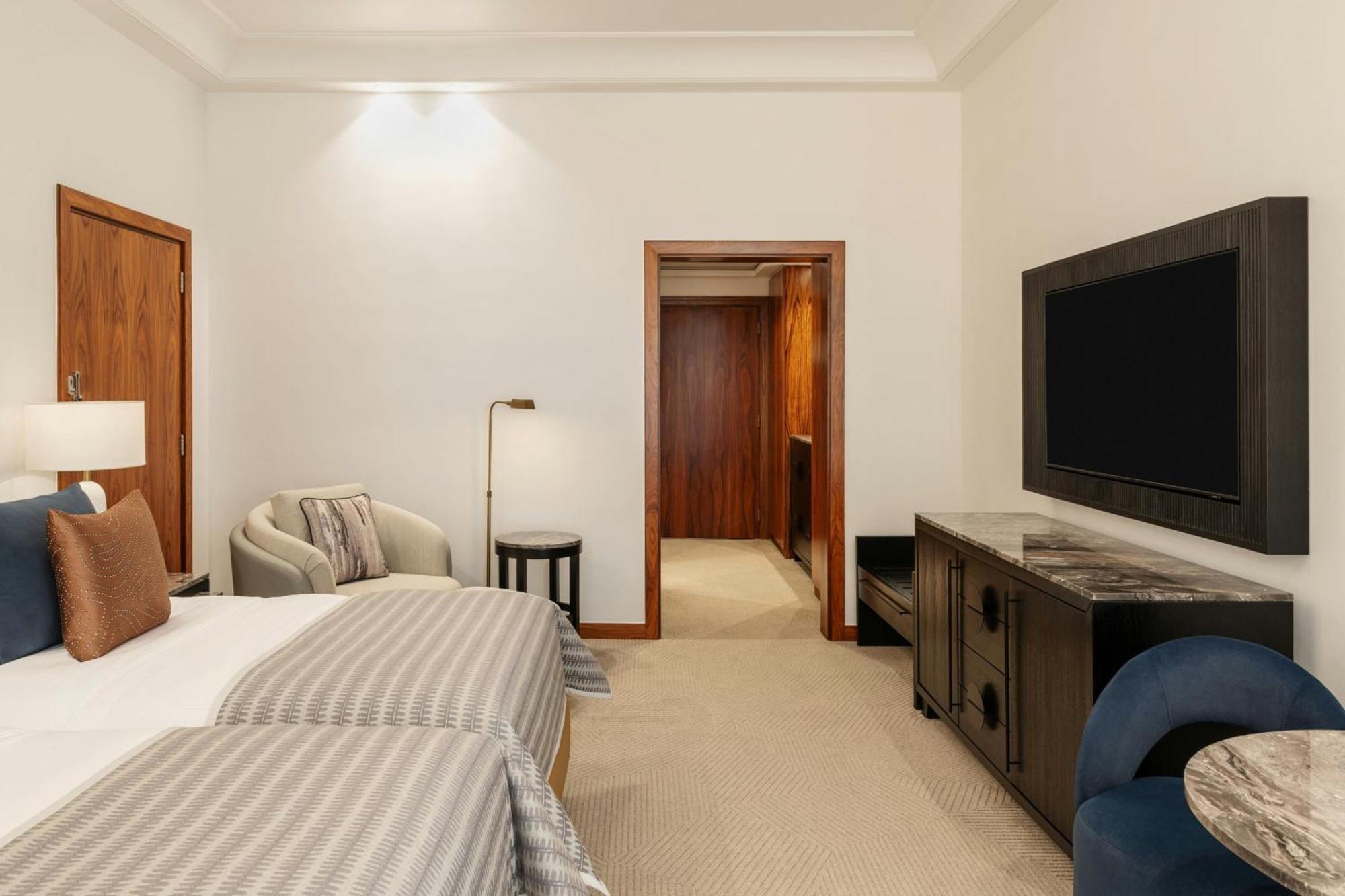 Grosvenor House, A Luxury Collection Hotel, Dubai Luaran gambar A bedroom at the hotel